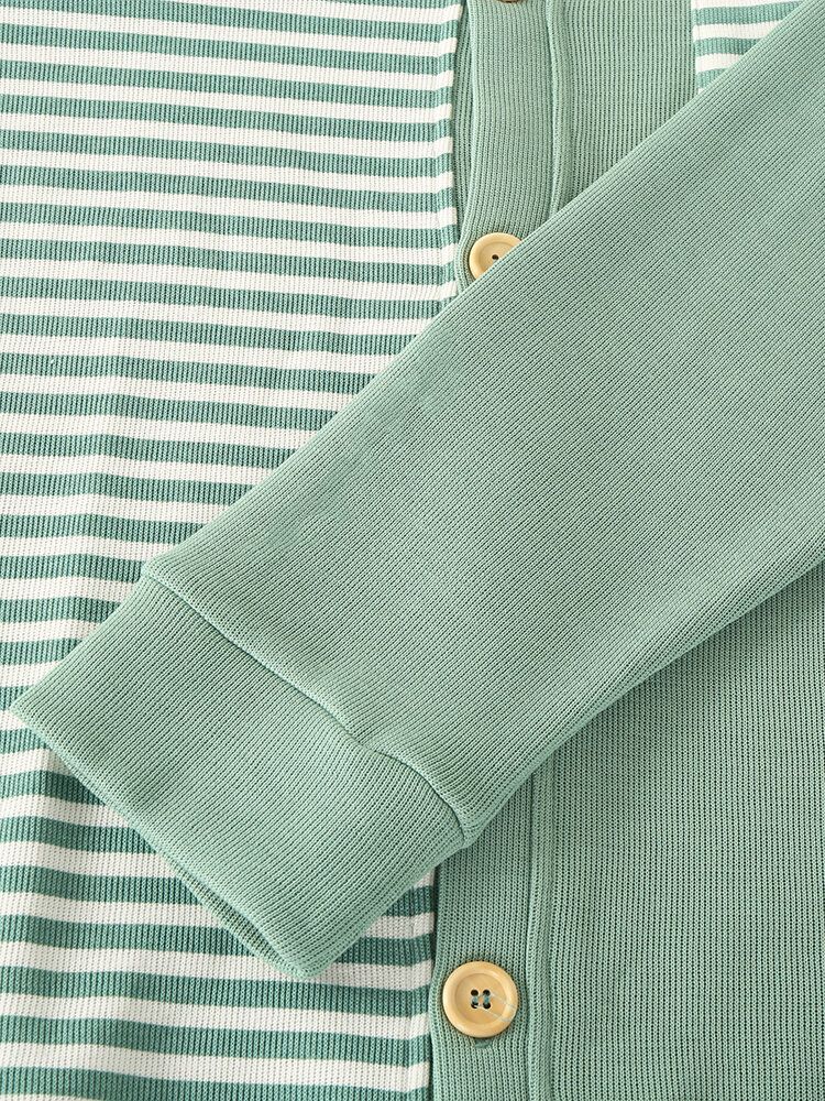Ensemble De Pyjama Décontracté 100 % Coton Patchwork Pour Homme Avec Poche
