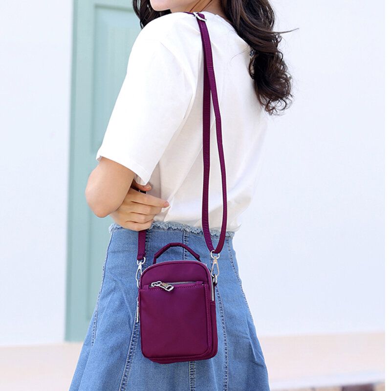 Femmes Mini Petit Sac À Bandoulière Léger Sac À Bandoulière Sac De Téléphone