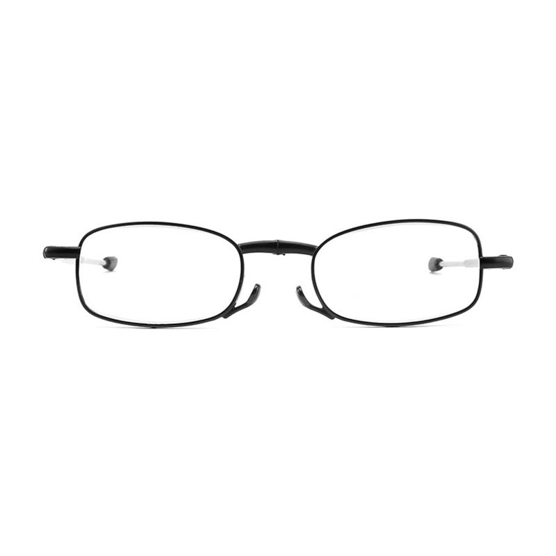 Lunettes Presbytes Unisexes Décontractées Pliables Portables Anti-lumière Ovale En Forme De Cadre Ovale