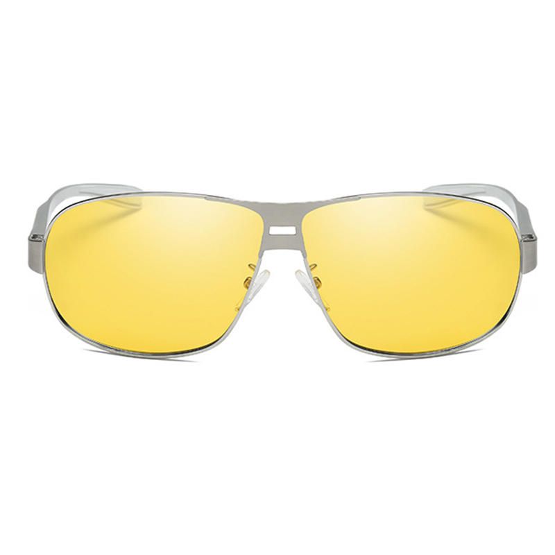 Lunettes De Soleil Unisexe Vogue Vintage Metal Full-frame Anti-uv Outdoor Driving Travel Beach Lunettes De Soleil