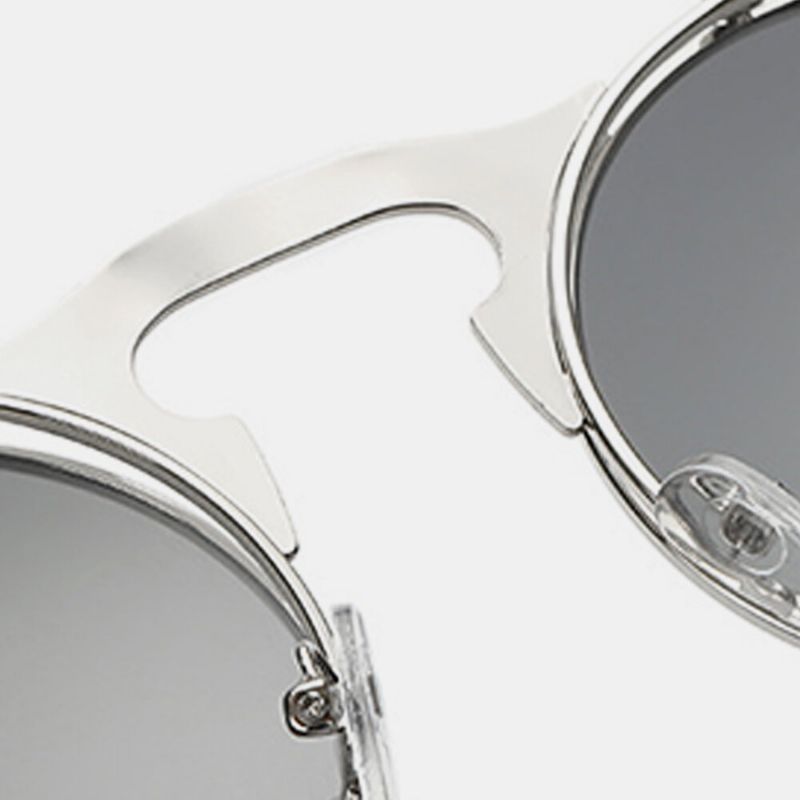 Retro Metal Punk Steam Flip Lunettes De Soleil Hipster Lunettes De Soleil Fashion Style Pour Hommes Femmes