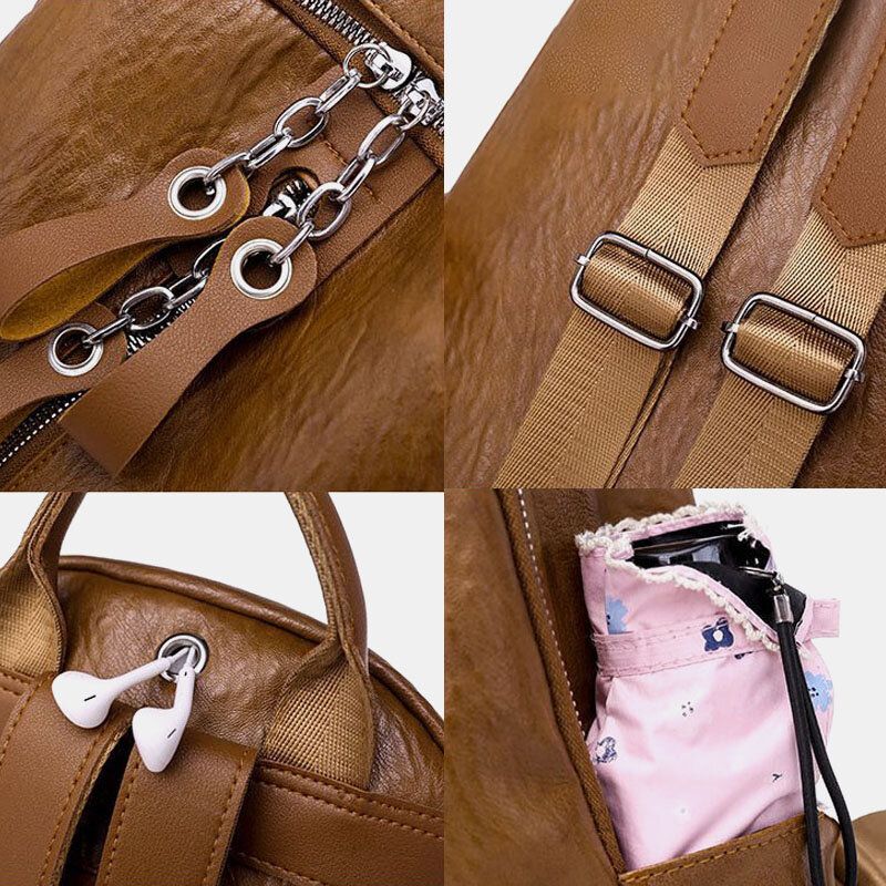 Sac À Bandoulière Antivol Léger Pour Femme Avec Port Pour Casque