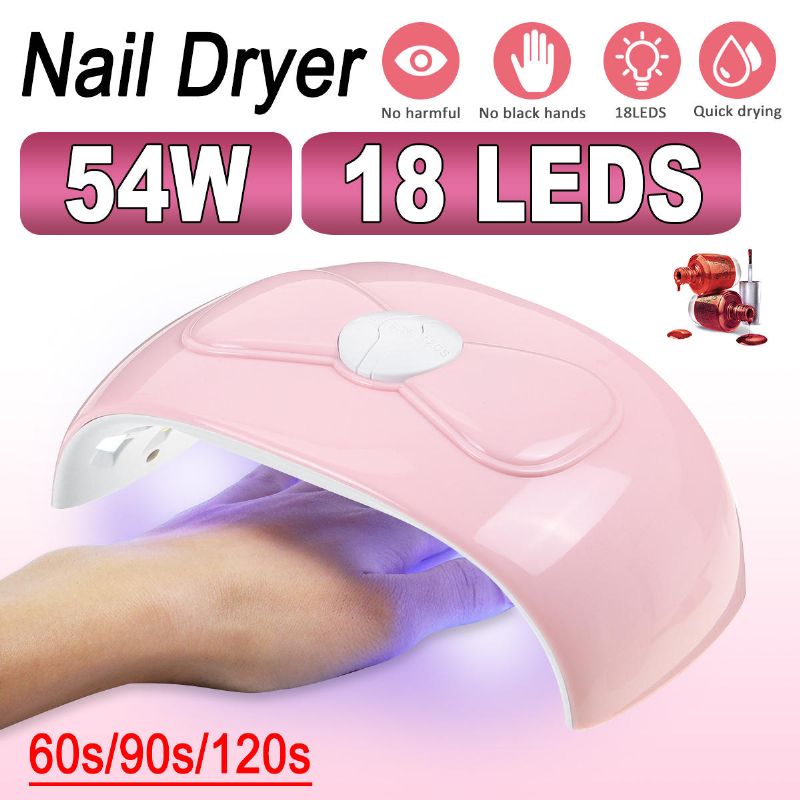 Sèche-ongles Lampe Uv Lampe À Ongles Pour Durcir Tous Les Gels Constructeur Vernis Vernis Manucure Salon Nail Art Outils